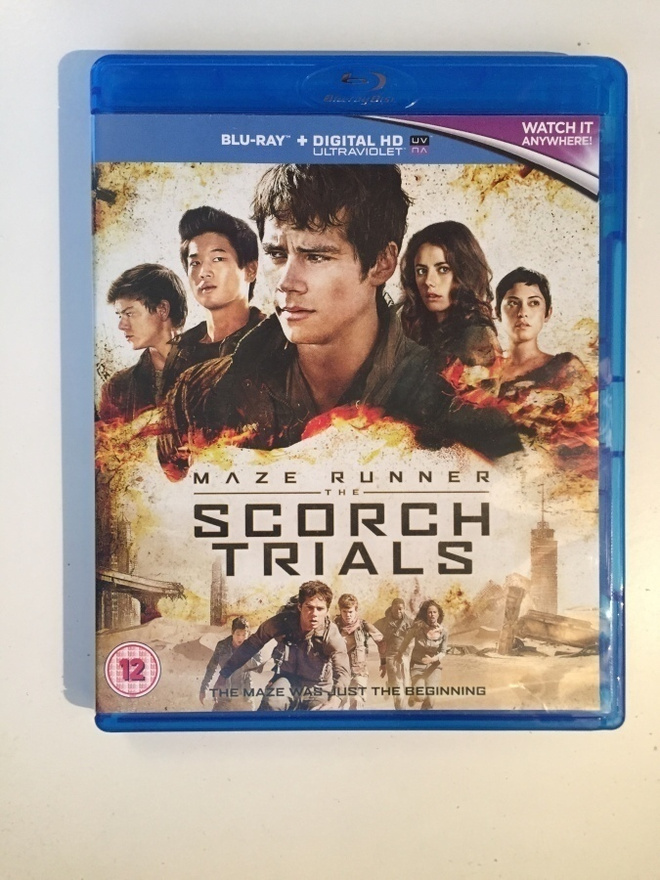 Labyrintti - Aavikkokokeet - The Scorch Trials -2015 Blu-ray