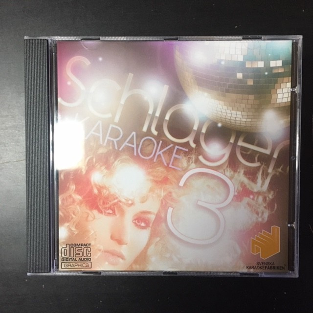 Svenska Karaokefabriken - Schlagerkaraoke 3 CD+G
