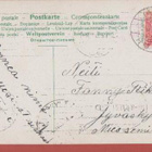 Neito kastelee kukkia  - kulk v 1917 - pikkukuva 2