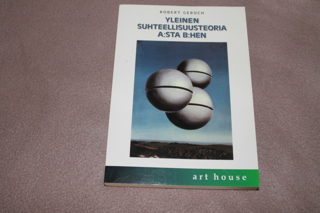 Geroch - Yleinen suhteellisuusteoria A:sta B:hen