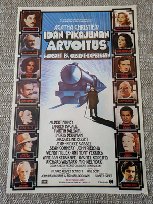 Elokuvajuliste idän pikajunan arvoitus