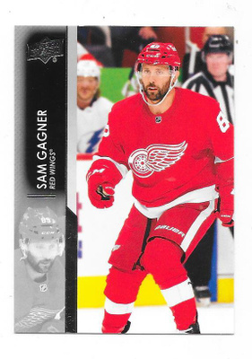 2021-22 Upper Deck #315 Sam Gagner , Detroit Red Wings