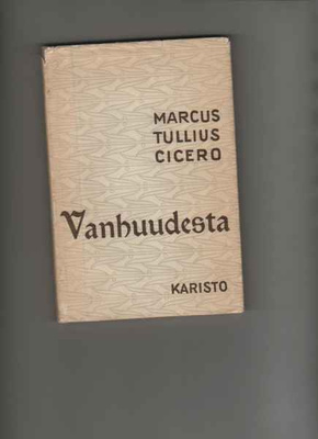 Cicero: Vanhuudesta, Karisto 1955, skp., 2.p., K3