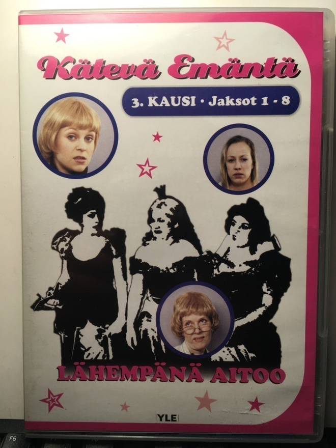 KÄTEVÄ EMÄNTÄ, DVD, 3. kausi, Sid, Kivelä, Valonen