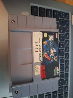 SNES Batman Forever USA
