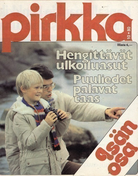 Pirkka n:o 10 1980 Peter Tallberg. Einar Holmberg. Käsityö