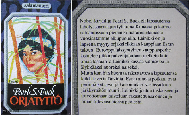 Pearl S. Buck: ORJATYTTÖ  p. -81