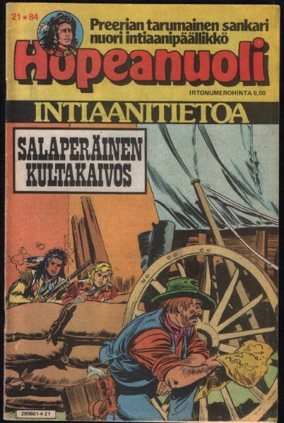Hopeanuoli 21/1984 Salaperäinen kultakaivos