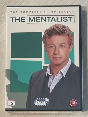The Mentalist: Kausi 3 (5DVD) Simon Baker (UUSI)