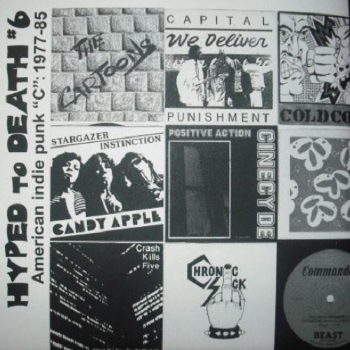 HYPED TO DEATH #6 comp 1977-1985 usa punk rock
