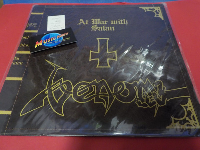 VENOM - AT WAR WITH SATAN EX+/EX- LP