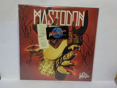 MASTODON - THE HUNTER EX-/M- EU 2011 1. PAINOS LP - NIMMARIT