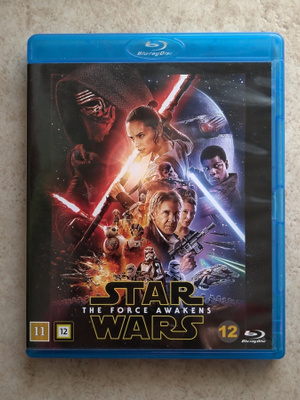 Star Wars: The Force Awakens, 2 x blu-ray. Harrison Ford