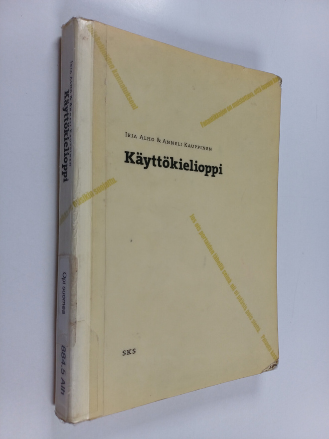 Irja Alho : Käyttökielioppi