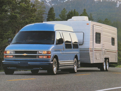 1997 Chevrolet Chevy Van esite - KUIN UUSI - 28 sivua