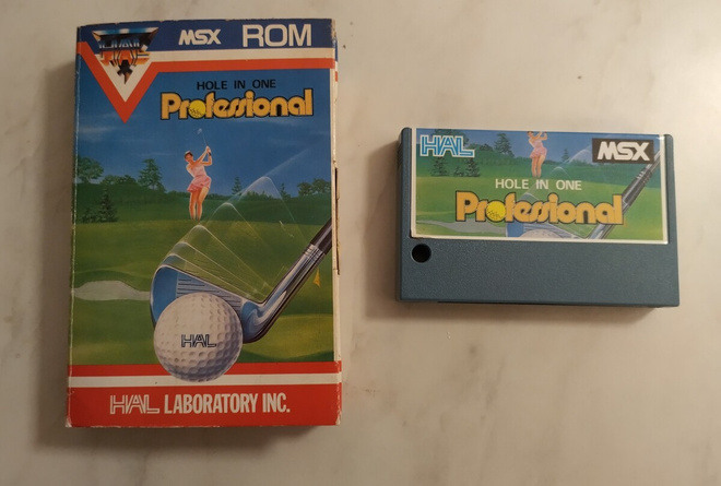 MSX Hole in One Professional (Hal Laboratory 1985)