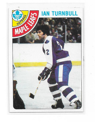 1978-79 Topps #127 Ian Turnbull Toronto Maple Leafs