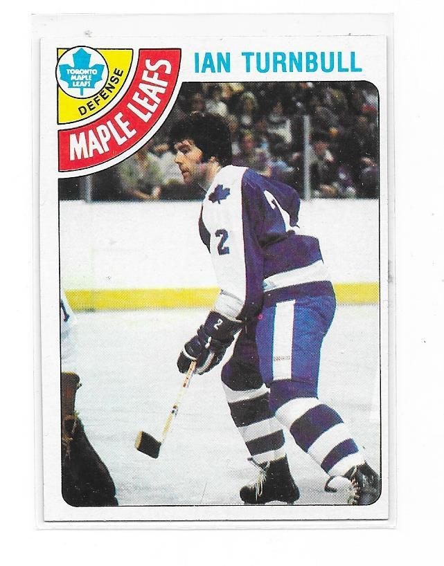 1978-79 Topps #127 Ian Turnbull Toronto Maple Leafs