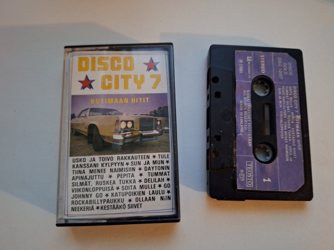 DISCO CITY 7 Arto Sotavalta ym. c-kasetti