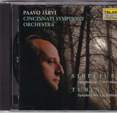 Sibelius/Sinfonia no 2 - Tubin/Sinfonia no 5 - CD
