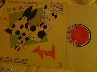 Ian Dury & the Blockheads Hit me with your... 12 Saksa 1978
