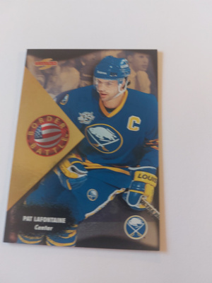1995-96 Score Border Battle #7 Pat LaFontaine