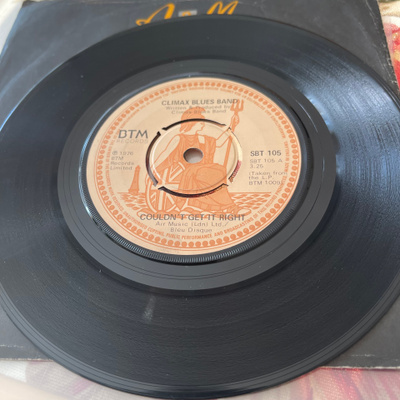 CLIMAX BLUES BAND: Couldn’t Get It Right +1 * UK 1976