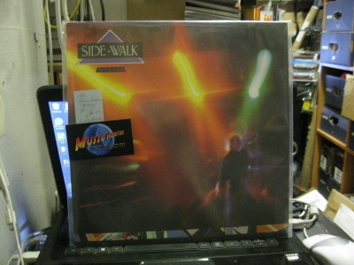 SIDEWALK - TIME IS HERE LP -87 SCAN PRESS M-/M-