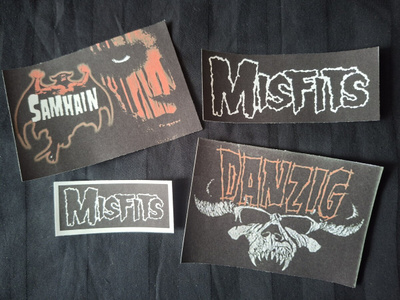 DANZIG  MISFITS  SAMHAIN --- tarrasetti 4kpl