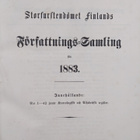 Storfurstendömet Finlands Författnings-Samling för 1883 - pikkukuva 3