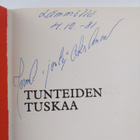 Jorma Oksanen : Tunteiden tuskaa (signeerattu, tekijän om... - pikkukuva 3