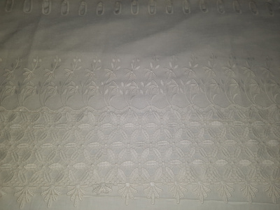 Beige verhokappa 282x60cm , pellavan näköinen kangas
