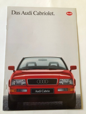 Myyntiesite - Audi Cabriolet - 1/1991