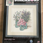 Ristipistopakkaus / ristipistotyö Wildflower Trio Dimensions - pikkukuva 1