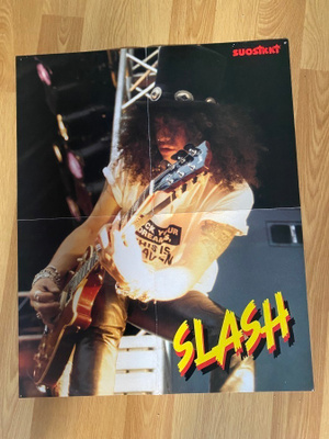Slash juliste + Don't Cry levyn kannet