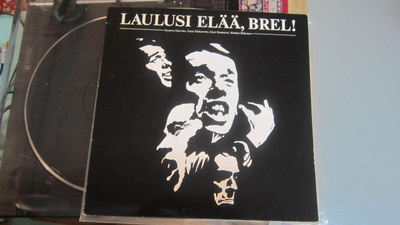 V/A Susanna Haavisto,. LP 1984 Laulusi Elää, Brel!