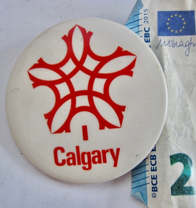 VANHA Merkki Calgary 1988 Olympia ISO