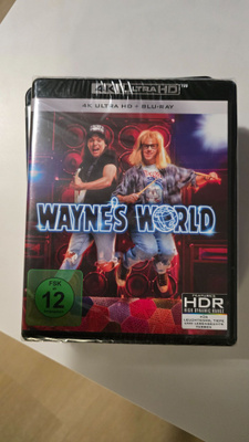 Wayne's world .4k uhd & blu-ray.uusi