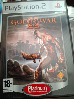 PS2 God of War 2 + kotelo ja ohjeet