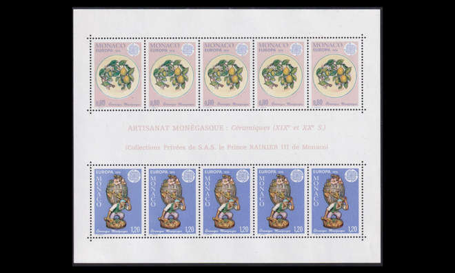 Monaco 1230-1BL10 ** Europa (1976)
