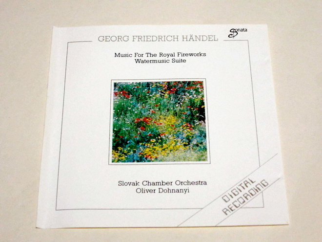 Georg Friedrich Händel : Feuerwerksmusik / Wassermusik - CD