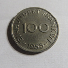 Saarland 100 francs 1955 - pikkukuva 2