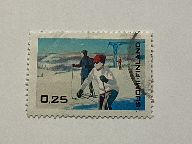 638 / 1968 Talvimatkailu o leimattu