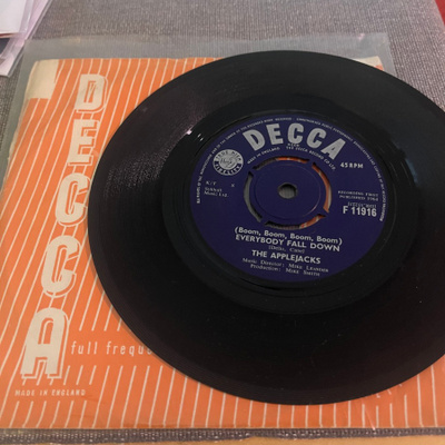 THE APPLEJACKS: Everybody Fall Down * Like …. * UK 1964