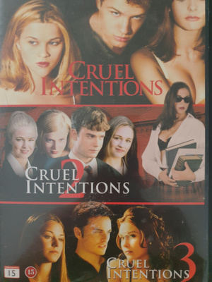 CRUEL INTENTIONS - JULMIA AIKEITA 1-3 DVD