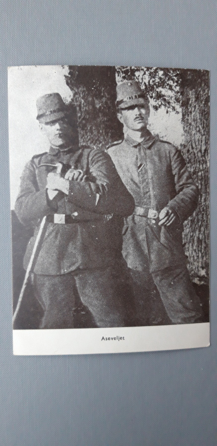 Kortti Aseveljet Saksan itärintamalla 1916
