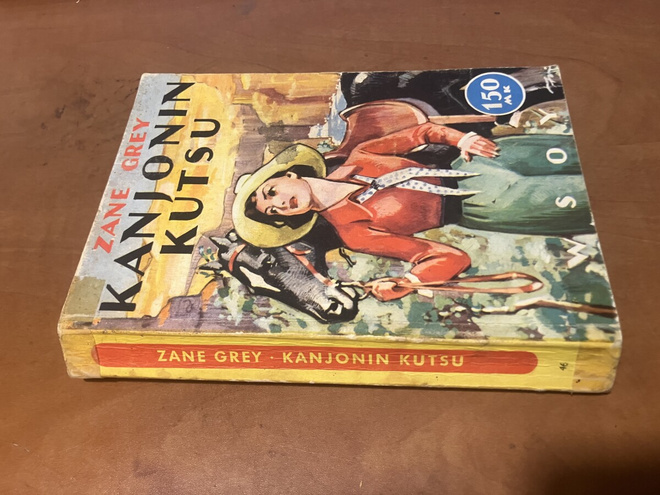 RIKSIN SARJA 46 ZANE GREY KANJONIN KUTSU