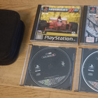 Ps1 Pelit 2kpl. + Demot 2kpl. & Levyjensäilytyskotelo - pikkukuva 1