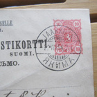 Ehiökortti 10 mk Jaakkimasta Tampereelle 1894 - pikkukuva 2