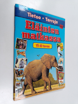 David Burroughs : Eläinten matkassa : tietoa, tarroja